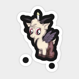 My Little Baphomet Sticker